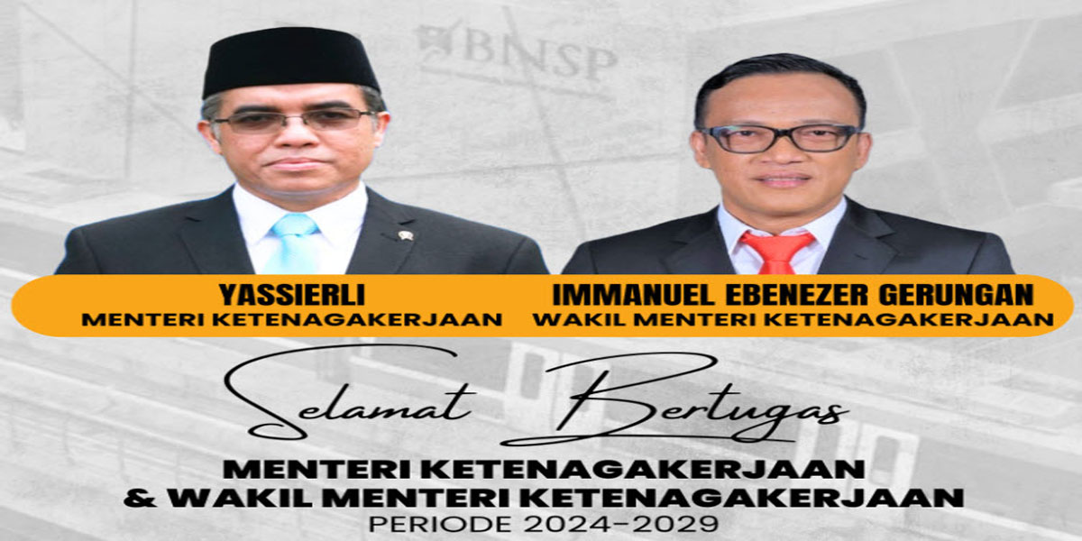Selamat Bertugas Menteri Ketenagakerjaan
