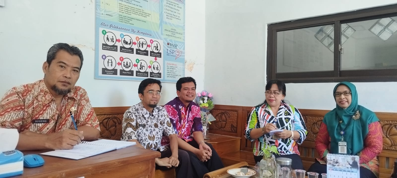 Persiapan Uji Kompetensi LSP P1 SMKN 9 Surakarta